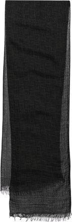 Ferragamo Gancini scarf - men - Cotton - One Size - Green