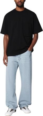 Bottega Veneta Black Crew Neck T-Shirt