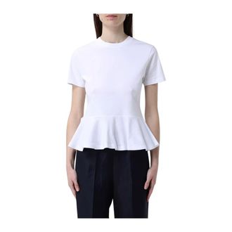 Liviana Conti Blouses, female, White, Size: XS Liviana Conti T-shirts and Polos White