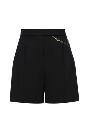 Elisabetta Franchi Shorts mit Juwelenlogo