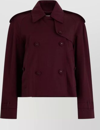 Burberry wool cropped jacket