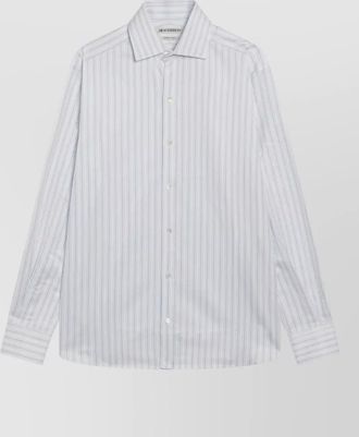 J.W.Anderson striped cotton shirt collared neck cuffs