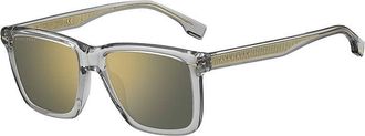 HUGO BOSS BOSS 1317/S 0KB7 CW Grey/Green Gold Mirror