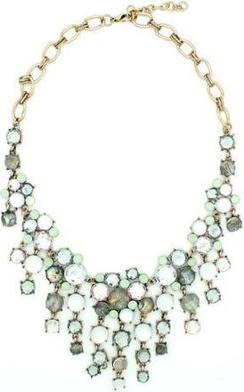 Eye Candy Los Angeles Multicolor Drape Necklace in Silver at Nordstrom Rack
