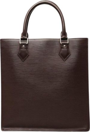 Louis Vuitton Brown Epi Leather Sac Plat Pm (Authentic Pre-Loved)