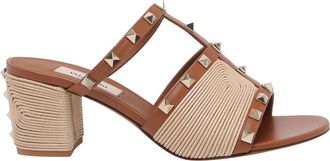Valentino Garavani Rockstud Slider Sandals
