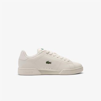Lacoste Mens Lacoste Carnaby Cup Trainers in Off White