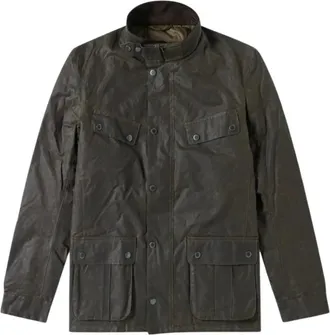Barbour Heren, Jassen, Groen, Maat: S Katoen