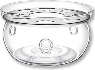 OEM Wilmax Calentador De Caf&eacute; Y T&eacute; De Vidrio De Borosilicato Mantiene Las Bebidas Calientes En Posici&oacute;n Vertical, Apto Para Lavavajillas, Estable, Ideal P