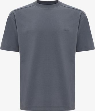 Genti Relaxed fit T-shirt | Blauw