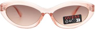 Guess Brown Gradient Cat Eye Ladies Sunglasses GO00070 72F 55