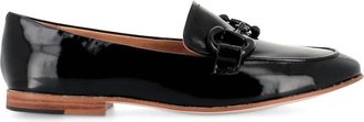 Django & Juliette Womens Uta Loafer In Black Patent Leather