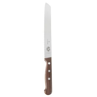 Victorinox by Swiss Army Victorinox 8 inch Rosewood Serrated Edge Slant Tip Bread Knife