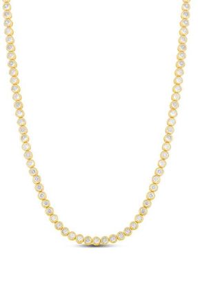 SHYMI Classic Round Choker Necklace in Gold/White at Nordstrom