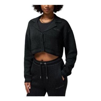 Nike Jordan (WMNS) Air Jordan Knit Cardigan Black FZ4195-010