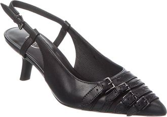 Ash Brenda Leather Slingback Pump