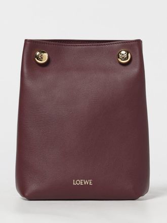 Loewe Pochette Pebble in pelle di vitello liscia Loewe