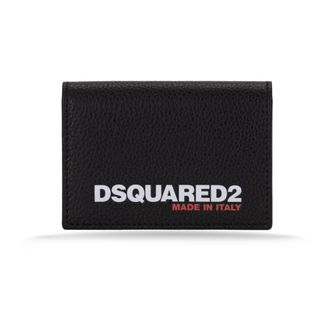 Dsquared2 Card Holder - male - Dsquared2 - Wallets & Cardholders - Black - ONE SIZE - Accessories