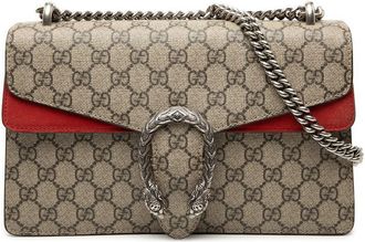 Gucci Pre-owned Gucci Medium GG Supreme Dionysus Crossbody Ladies V4C1VA3GELE3RAP9