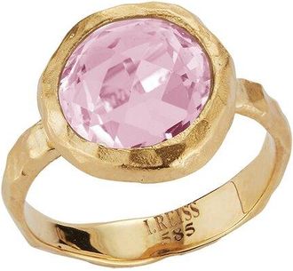 I.Reiss Company 14K 3.12 Ct. Tw. Rose Quartz Cocktail Ring