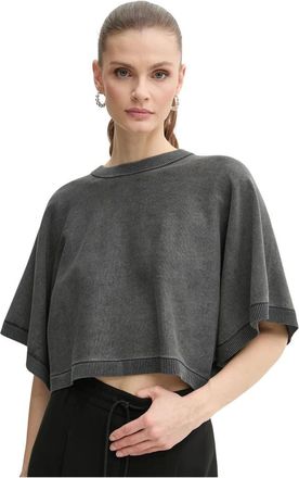 Michael Kors Donna, Top, Grigio, L, new