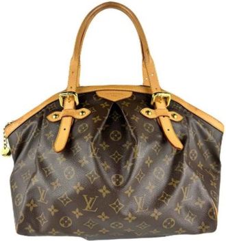 Louis Vuitton Pre-owned Handbags, female, Brown, Size: ONE SIZE Pre-owned Canvas Handbag