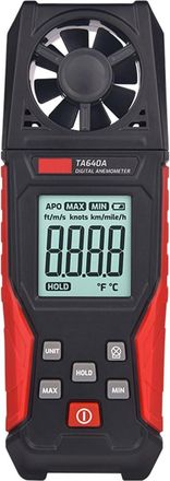 OEM Anem&oacute;metro Digital Profesional, Medidor De Velocidad De Aire, Medidor Espec&iacute;fico Preciso Para Medici&oacute;n De Velocidad, Soplado Y Temperatura