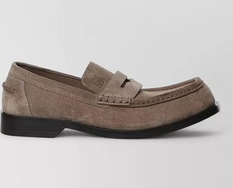 Loewe suede loafers