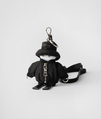 Prada Soft Robot Re-Nylon keychain charm