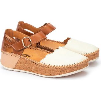 Pikolinos Marina Wedge Flat in Natural at Nordstrom, Size 10-10.5Us