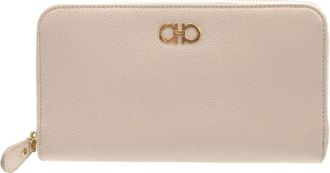 Ferragamo Leather Coin Purse/Coin Case (Pre-Owned)