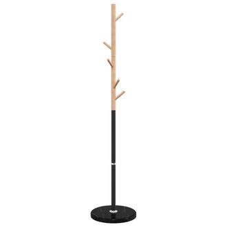 vidaXL Perchero De Hierro Con Recubrimiento En Polvo Negro 172 Cm Vidaxl