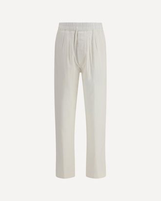 Tom Ford Herringbone stripe pleated Lounge Pants Male 31