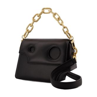 Off-white Womens Shoulder Bag Black Leather