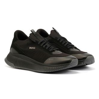 HUGO BOSS TTNM Evo Mens Black Trainers - Size UK 11