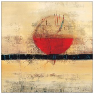 Artopweb Decorative panel, BECAM - La Dance Du Circle I - 100x100