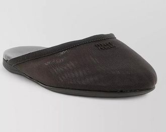 Miu Miu mesh slippers