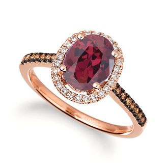 Le Vian Ladies Semi-Precious Rings set in 14K Strawberry Gold