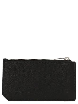 Saint Laurent Fragments Card Case - Black