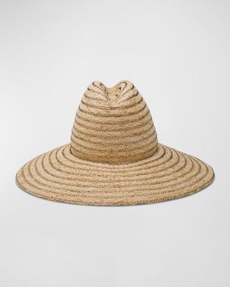Gigi Burris Millinery Requiem ZZ Straw Fedora