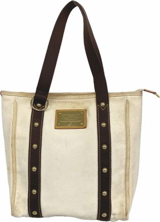 Louis Vuitton Ecru Tote Bag (Pre-Owned)