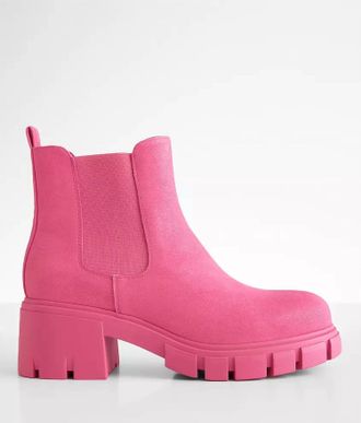 Mia Womens Ivy Lug Bootie - Medium In Pink