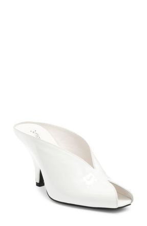 Jeffrey Campbell Parler Mule in White Patent at Nordstrom, Size 7.5