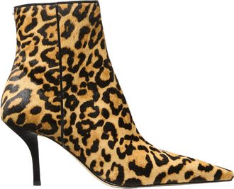Michael Kors Ankle Boots - Selina Heeled Bootie - leo print - Ankle Boots for ladies
