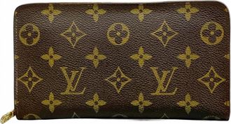 Louis Vuitton Brown Long Wallet (Bi-Fold) (Pre-Owned)
