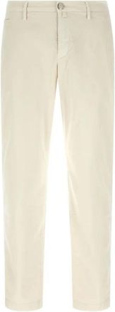 Jacob Cohen Chinos - Heren - Chinos - Wit - W32 - Katoen - Broeken
