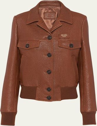 Prada Leather Jackets − Sale: up to −57% | Stylight