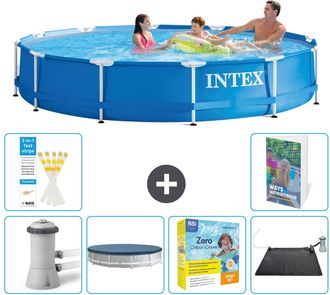 Intex Piscina Con Estructura Redonda - 366x76 Cm - 7-piezas S234
