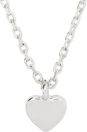 Kate Spade New York heart pendant necklace in Silver at Nordstrom