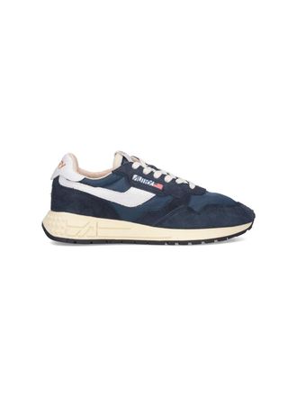 Autry Blue Reelwind Low Nylon Sneakers